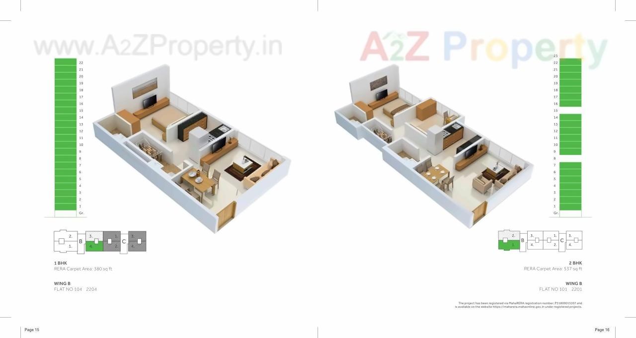 Layout of real estate project The Baya Junction located at Greater-mumbai-m-corp-part-802794, MumbaiSuburban, Maharashtra