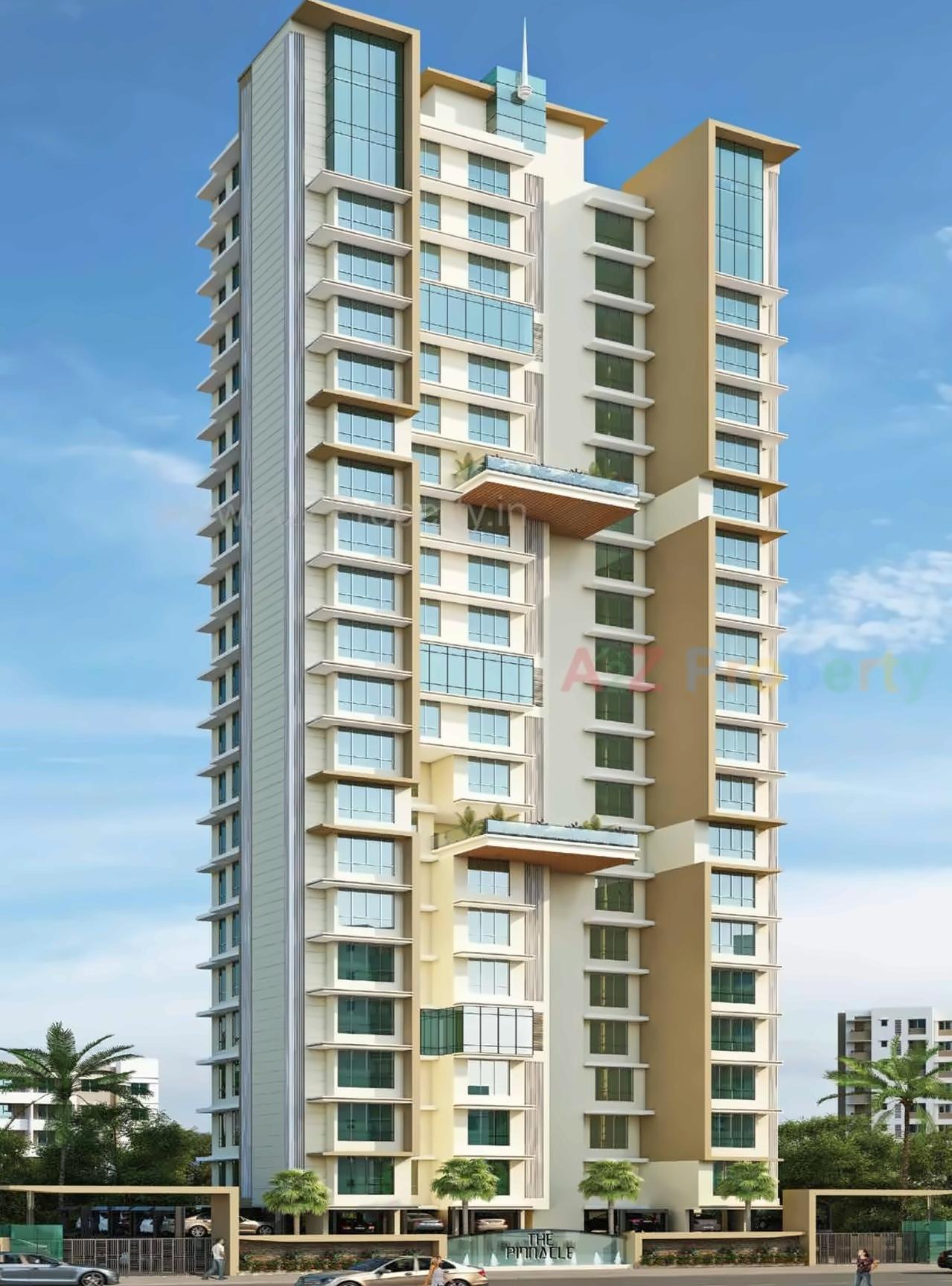 3D Elevation of real estate project The Pinnacle located at Kurla, MumbaiSuburban, Maharashtra