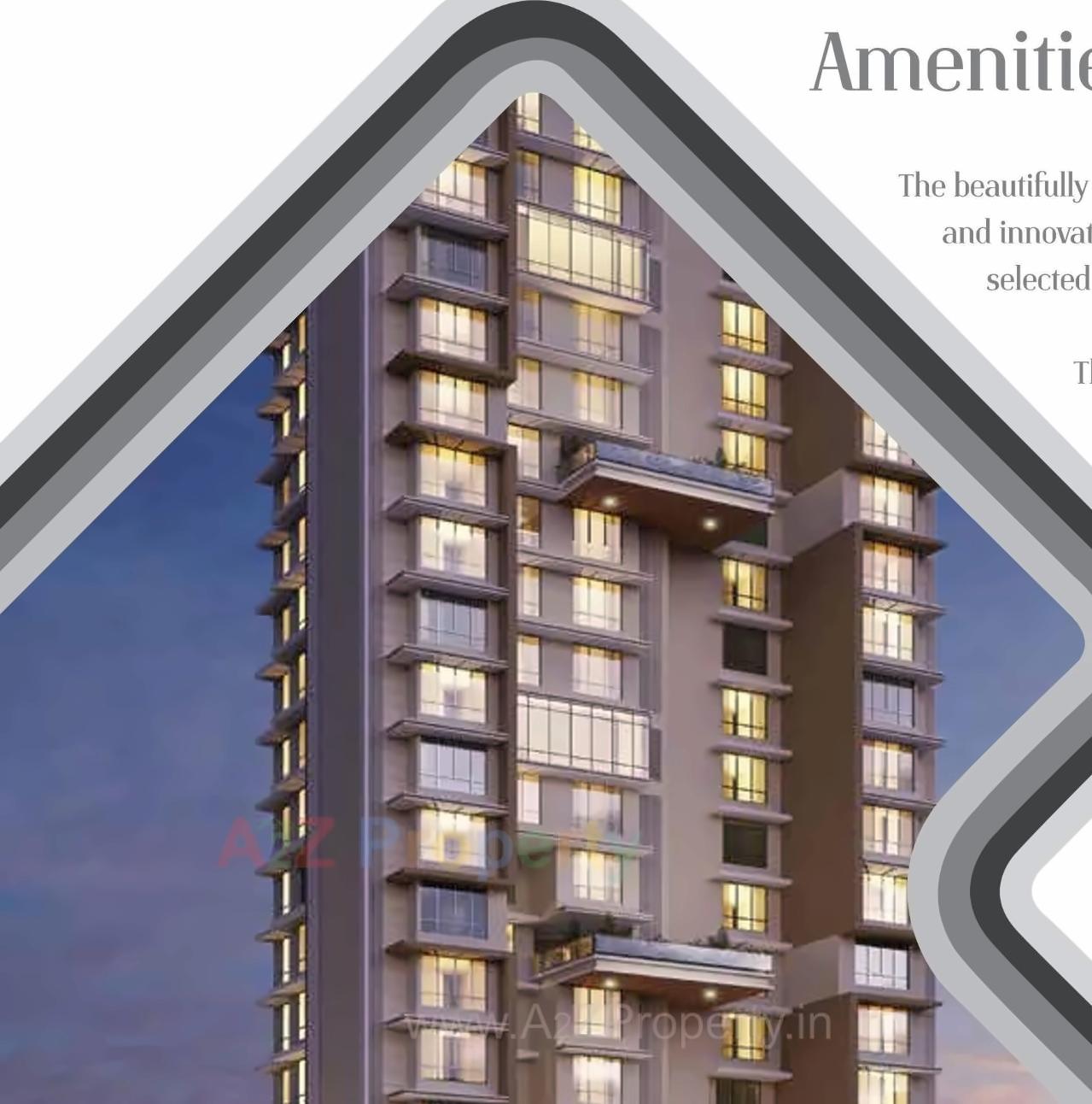 3D Elevation of real estate project The Pinnacle located at Kurla, MumbaiSuburban, Maharashtra