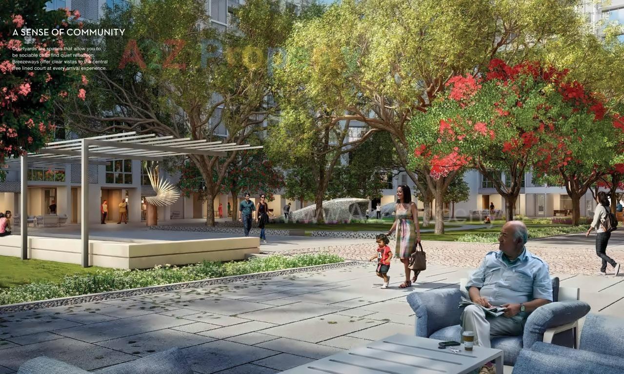 3D Elevation of real estate project The Trees, Residential located at Kurla, MumbaiSuburban, Maharashtra