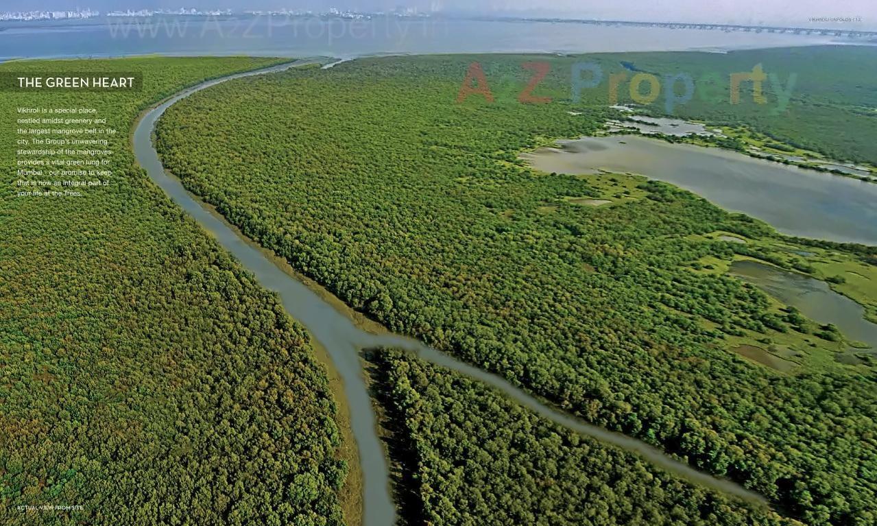 3D Elevation of real estate project The Trees, Residential located at Kurla, MumbaiSuburban, Maharashtra