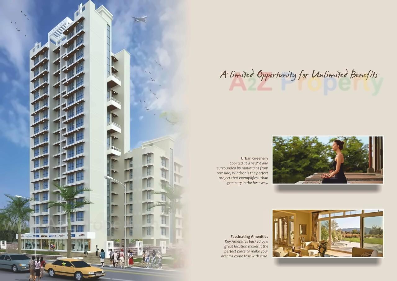 3D Elevation of real estate project The Windsor located at Borivali, MumbaiSuburban, Maharashtra