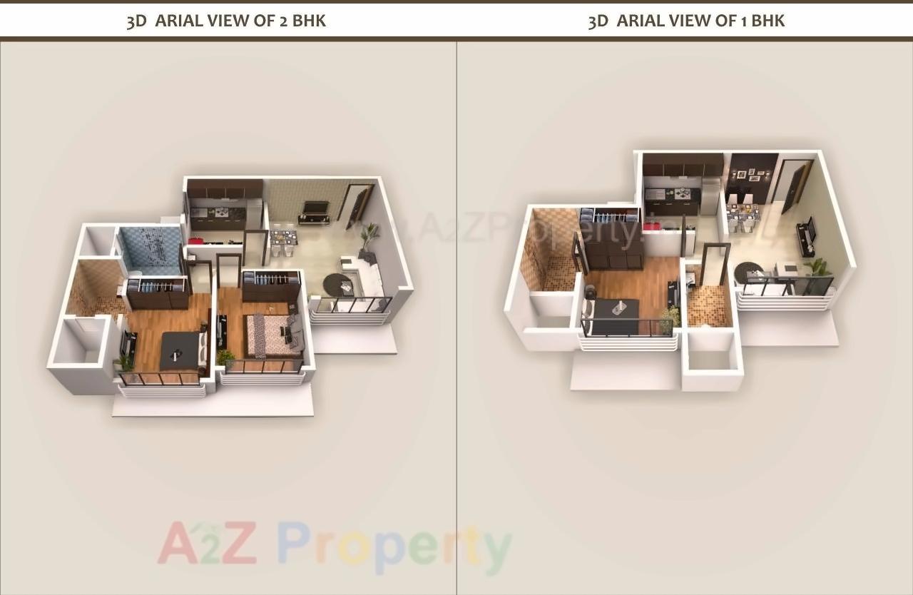 Layout of real estate project The Windsor located at Borivali, MumbaiSuburban, Maharashtra