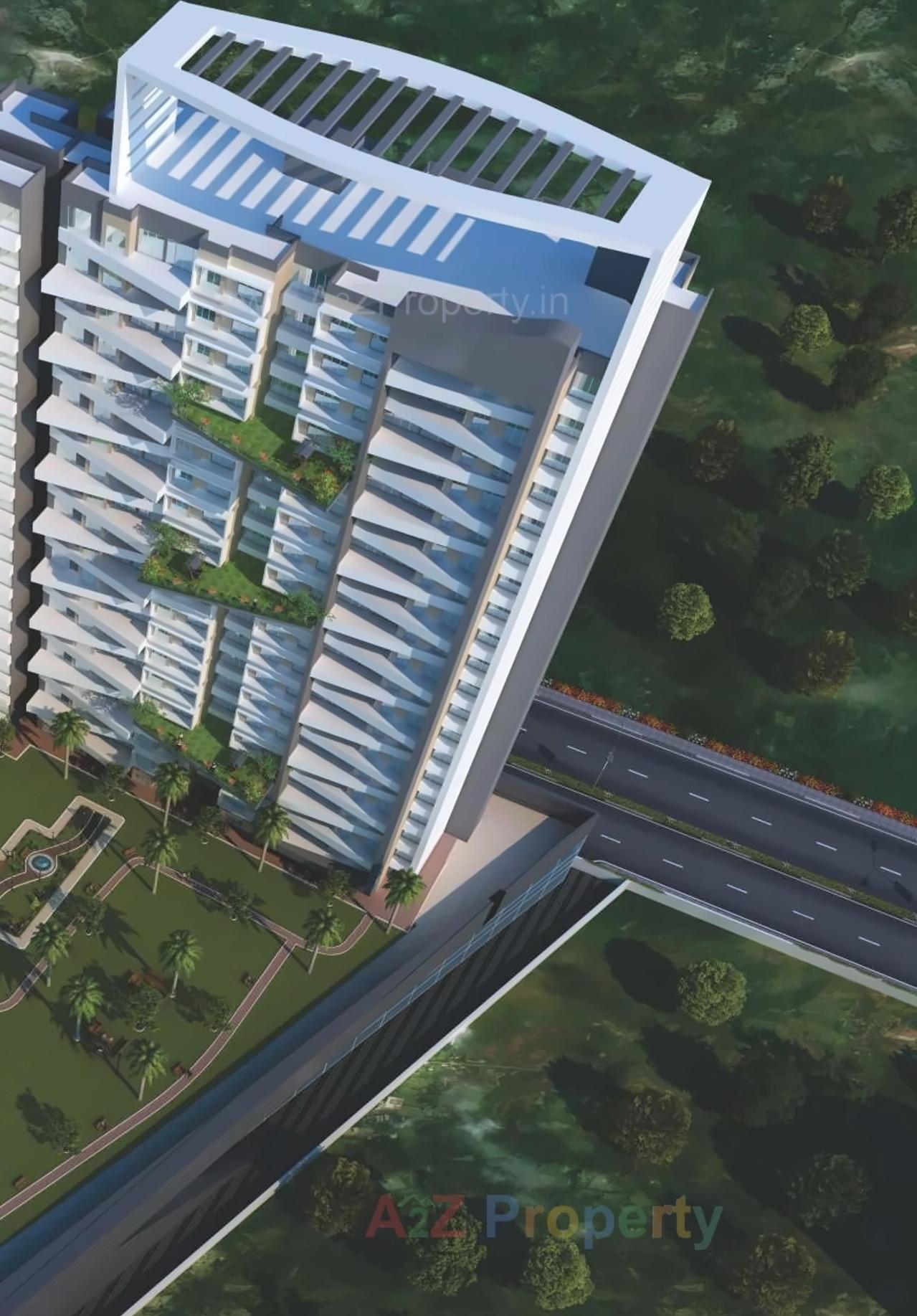 3D Elevation of real estate project Tower located at Borivali, MumbaiSuburban, Maharashtra