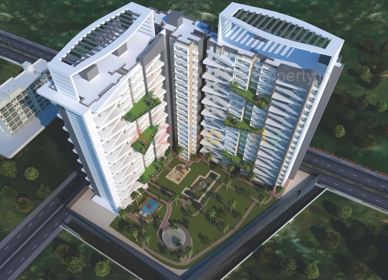 3D Elevation of real estate project Tower located at Borivali, MumbaiSuburban, Maharashtra