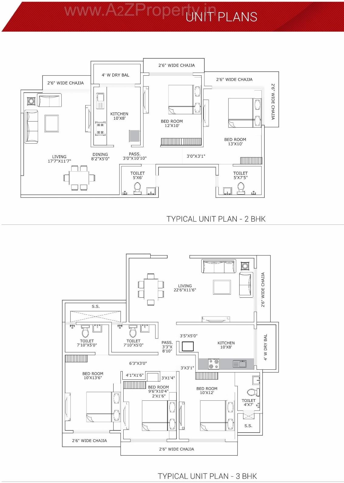 Layout of real estate project Uk Sangfroid located at Andheri, MumbaiSuburban, Maharashtra