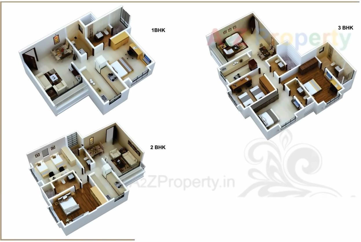 Layout of real estate project Universal Cubical located at Andheri, MumbaiSuburban, Maharashtra