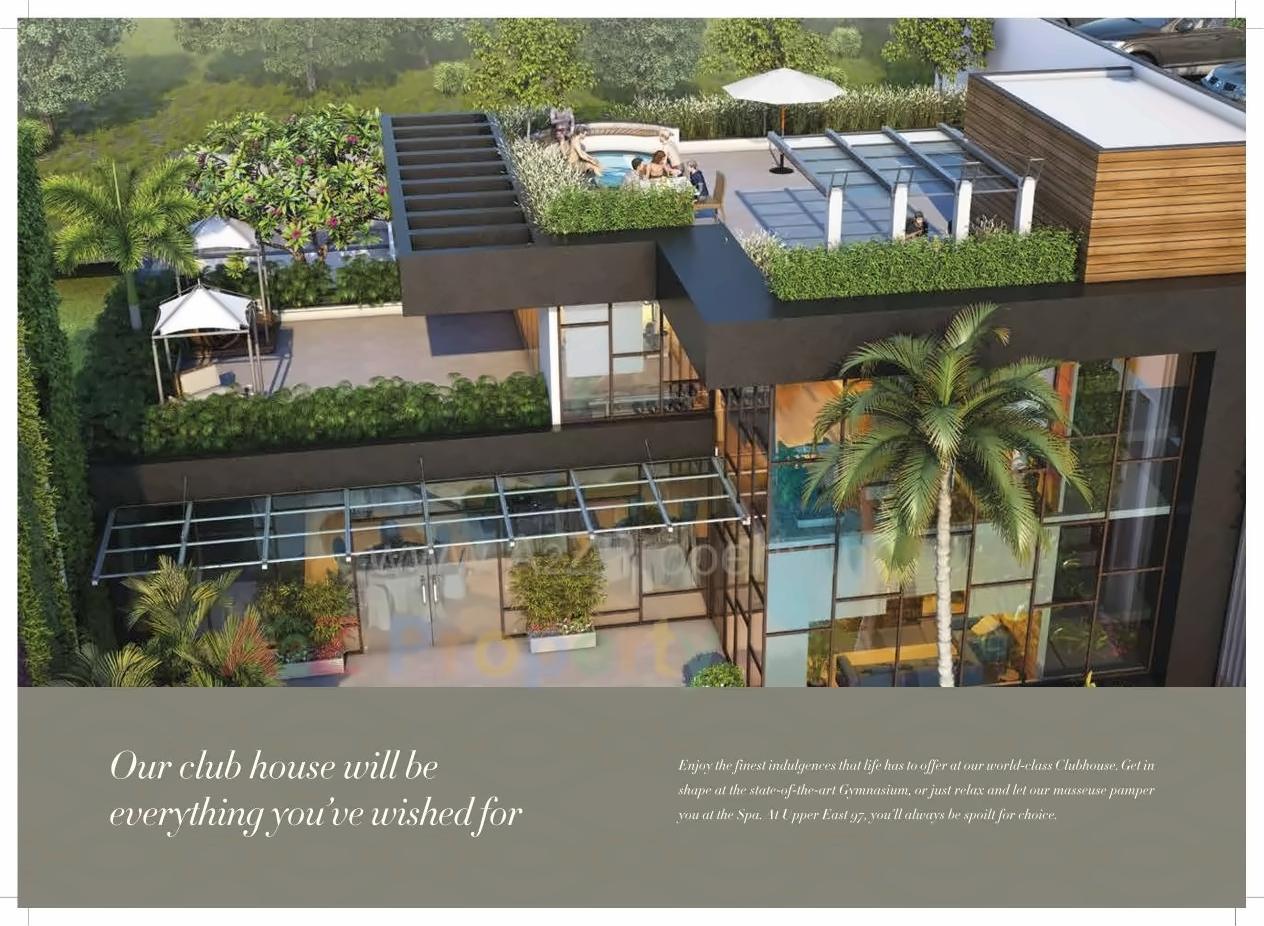 3D Elevation of real estate project Upper East located at Borivali, MumbaiSuburban, Maharashtra