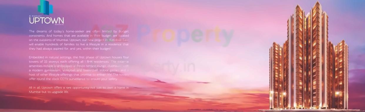 Image 17298 3 of real estate project Uptown located at Borivali, MumbaiSuburban, Maharashtra