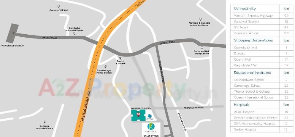 Image 17298 8 of real estate project Uptown located at Borivali, MumbaiSuburban, Maharashtra