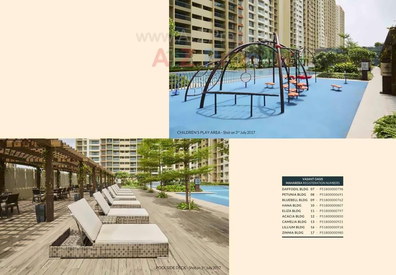 3D Elevation of real estate project Vasant Oasis Camelia located at Andheri, MumbaiSuburban, Maharashtra