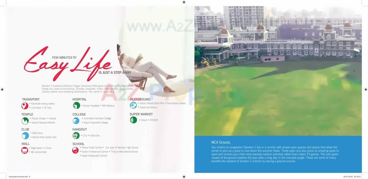  of real estate project Veena Santoor located at Borivali, MumbaiSuburban, Maharashtra