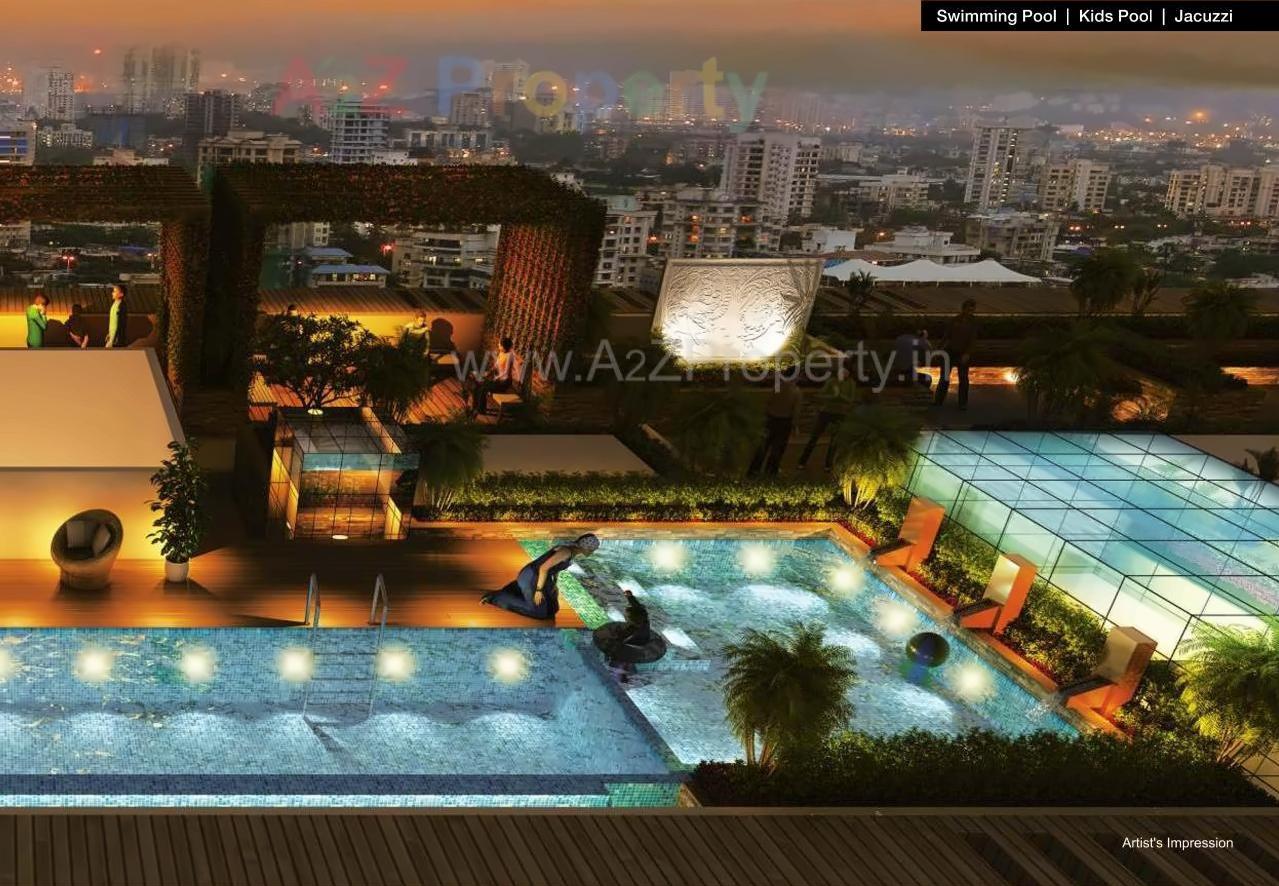 3D Elevation of real estate project Veena Serenity located at Kurla, MumbaiSuburban, Maharashtra