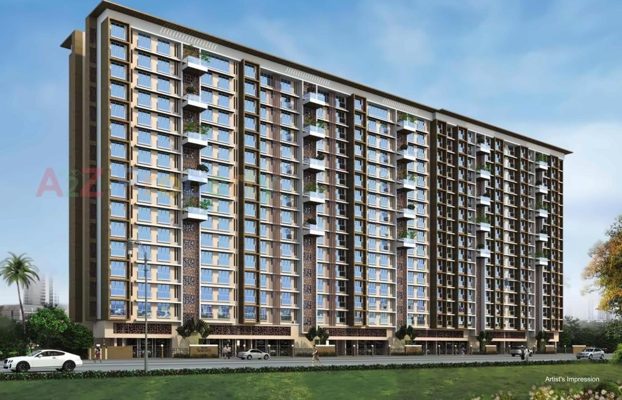3D Elevation of real estate project Veena Serenity located at Kurla, MumbaiSuburban, Maharashtra