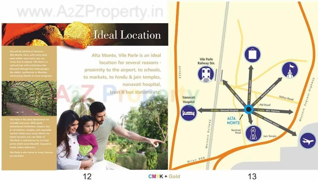  of real estate project Ventures Alta Monte located at Andheri, MumbaiSuburban, Maharashtra