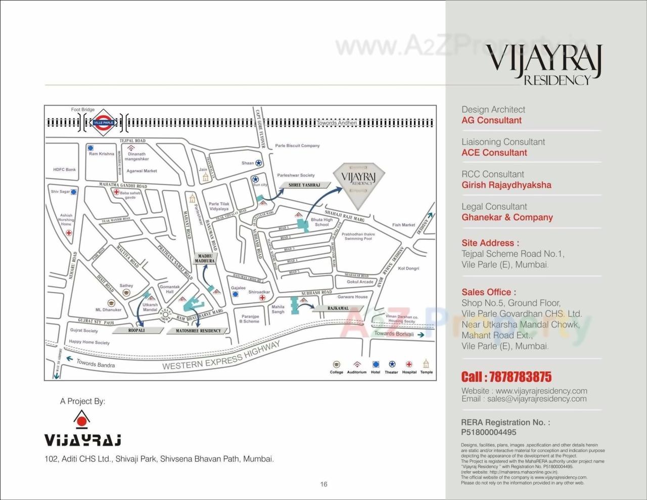  of real estate project Vijayraj Residency located at Andheri, MumbaiSuburban, Maharashtra