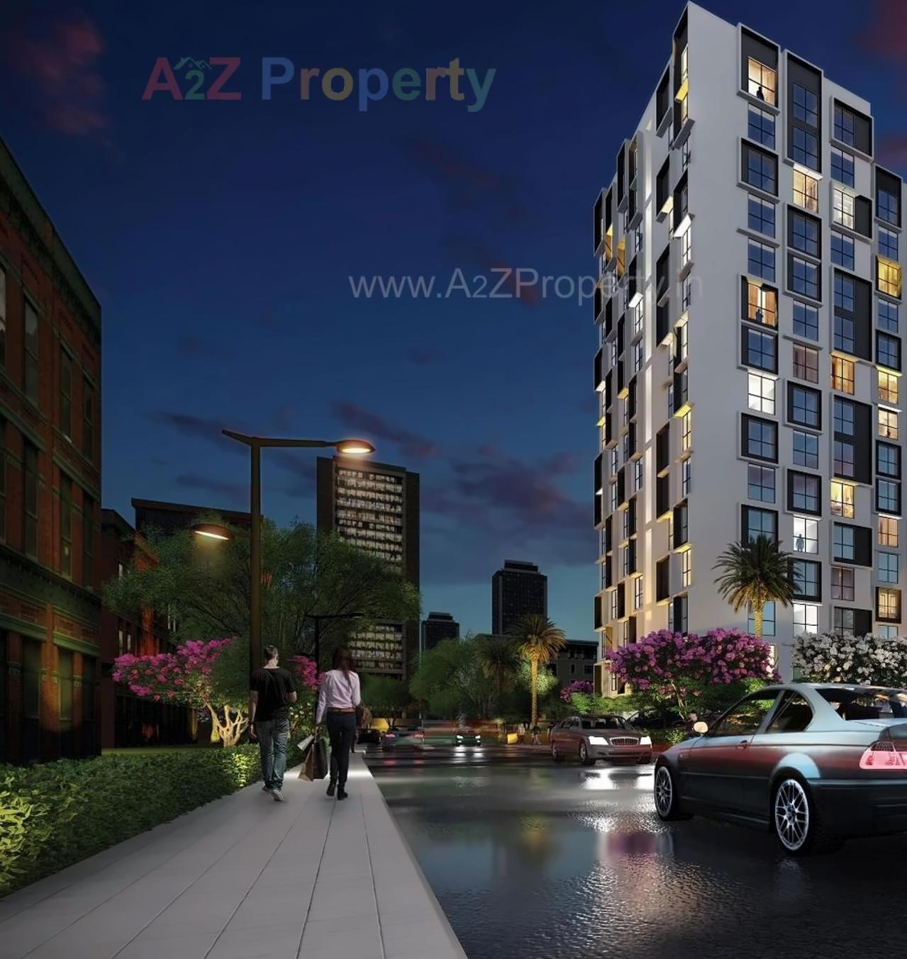 3D Elevation of real estate project Vive located at Kurla, MumbaiSuburban, Maharashtra