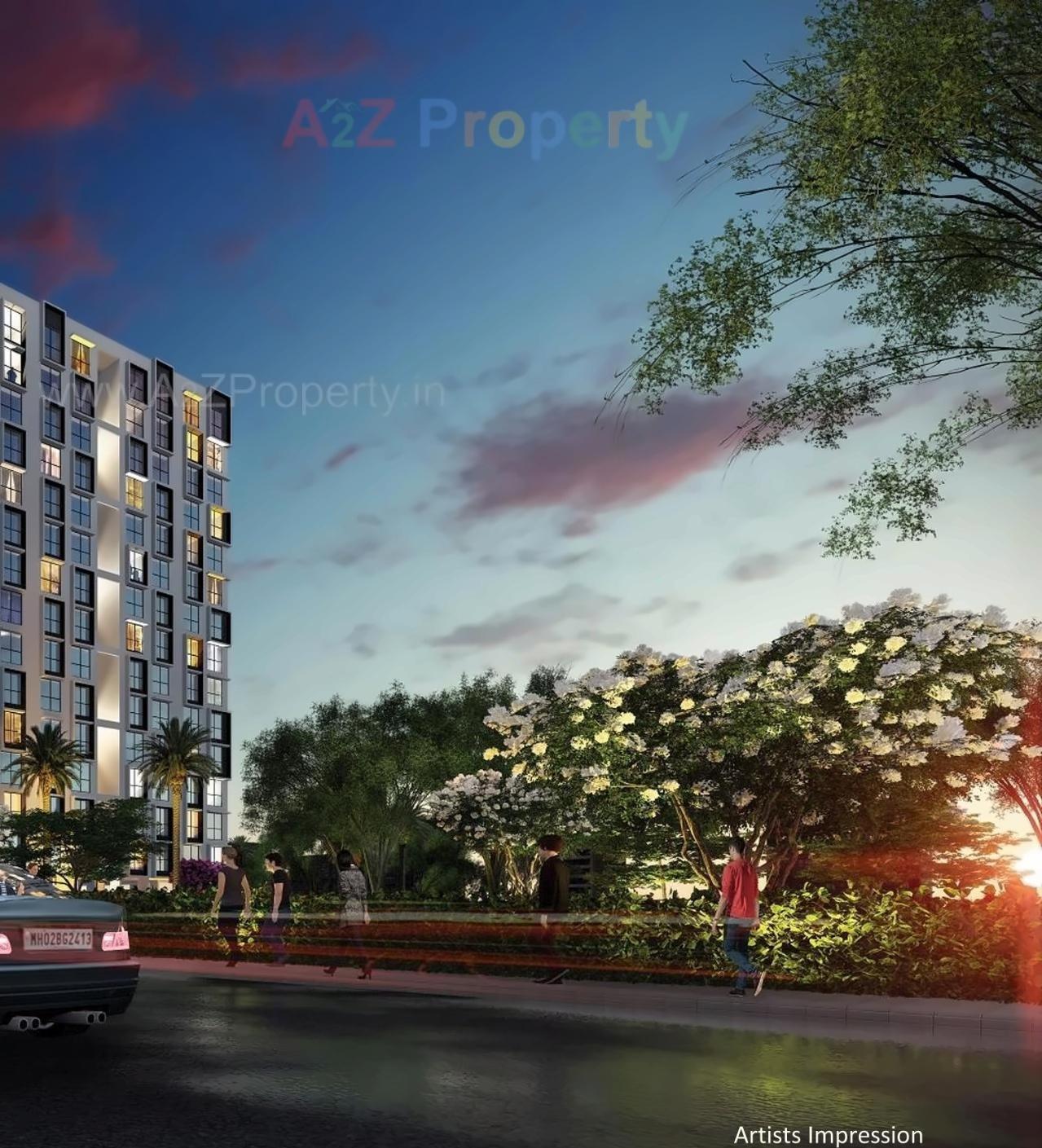 3D Elevation of real estate project Vive located at Kurla, MumbaiSuburban, Maharashtra