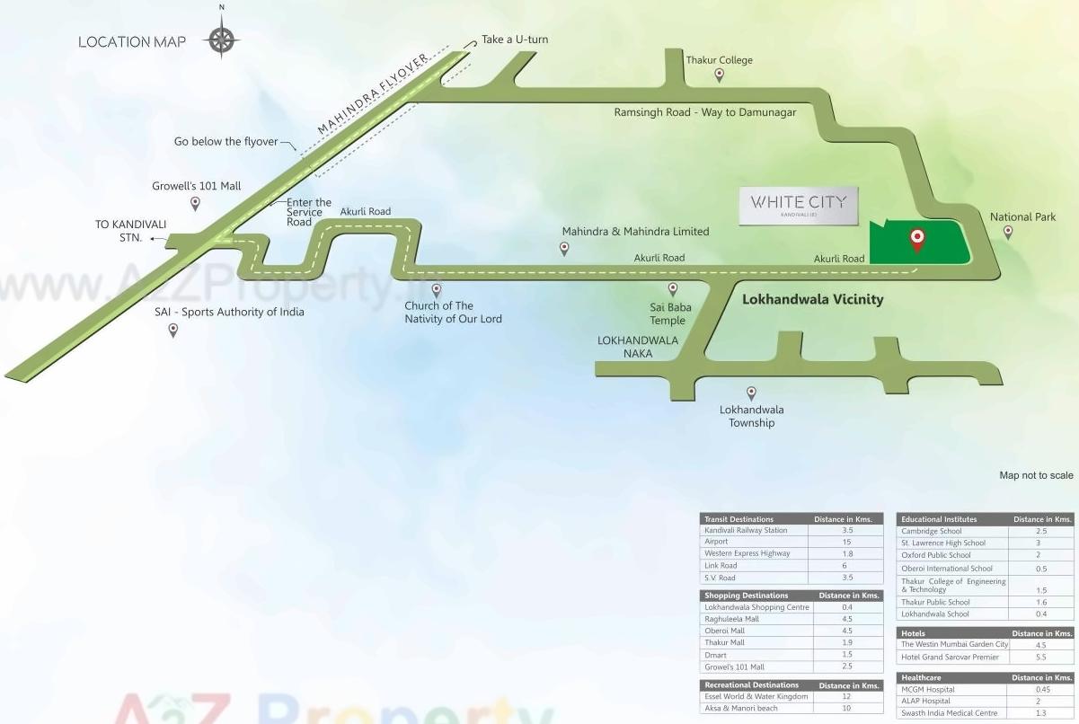  of real estate project Whitecity located at Borivali, MumbaiSuburban, Maharashtra