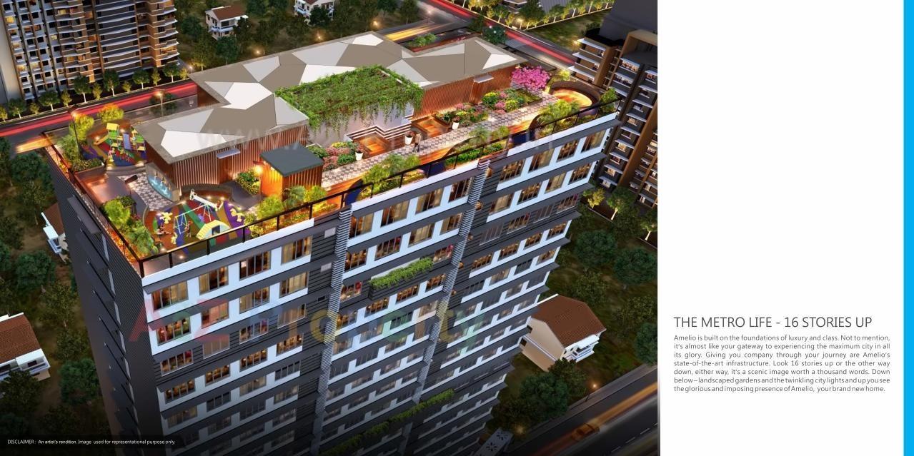 3D Elevation of real estate project Winspace Amelio located at Andheri, MumbaiSuburban, Maharashtra