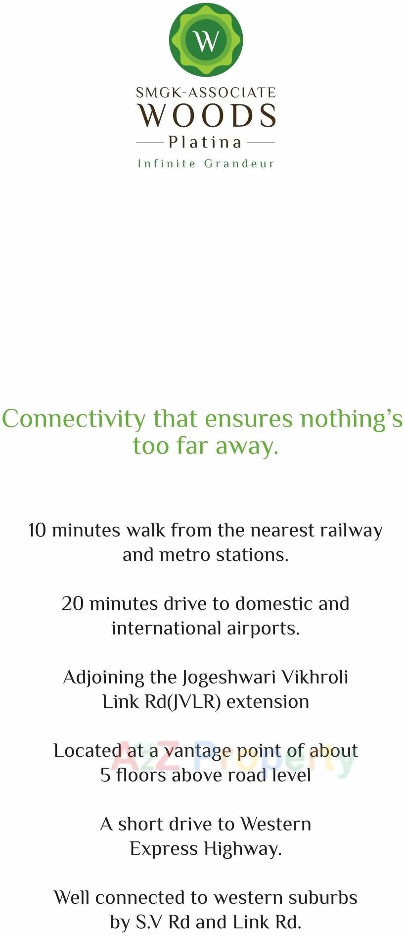  of real estate project Woods Platina B  Ebony Tower located at Andheri, MumbaiSuburban, Maharashtra