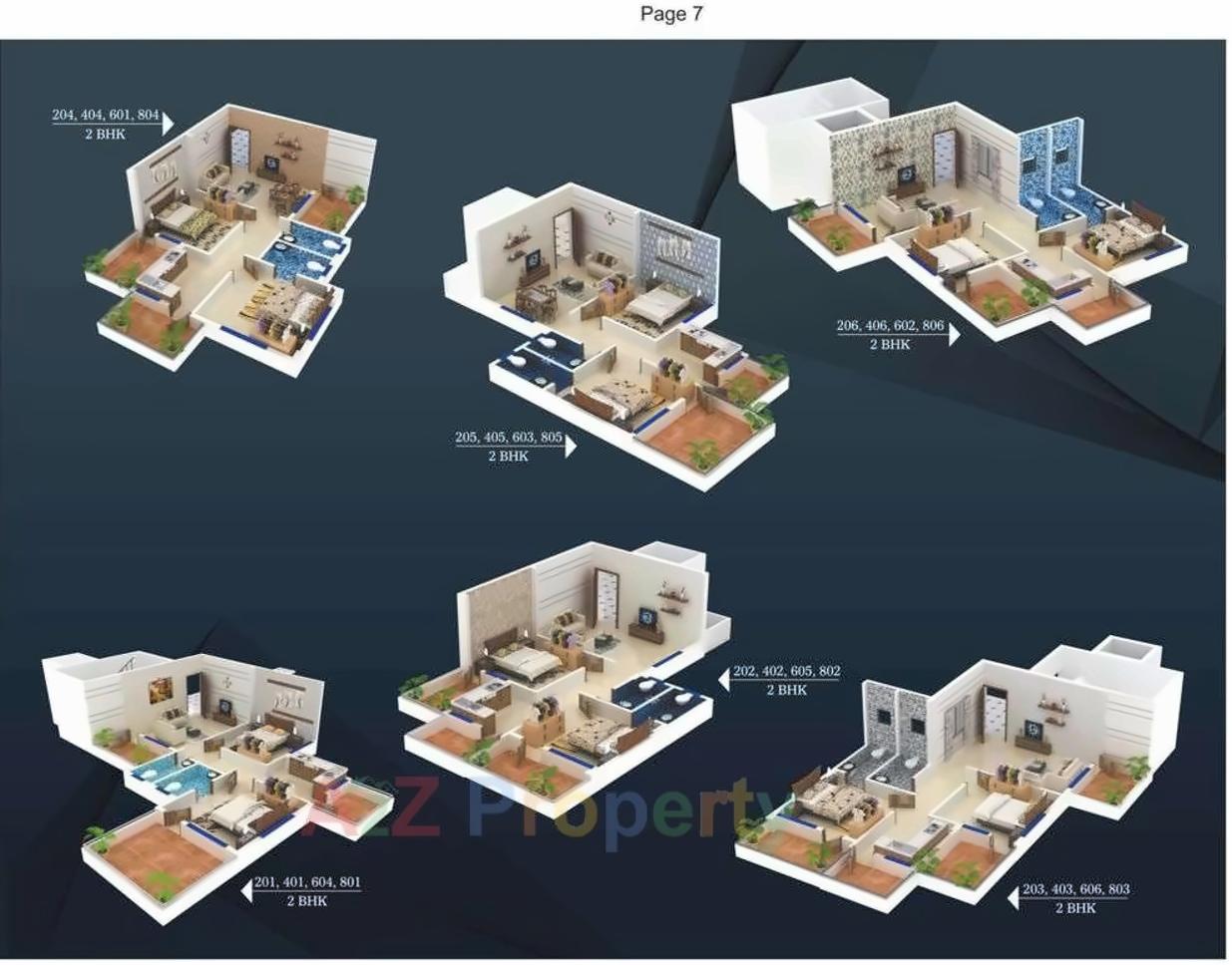 Layout of real estate project Angels Paramount located at Besa, Nagpur, Maharashtra