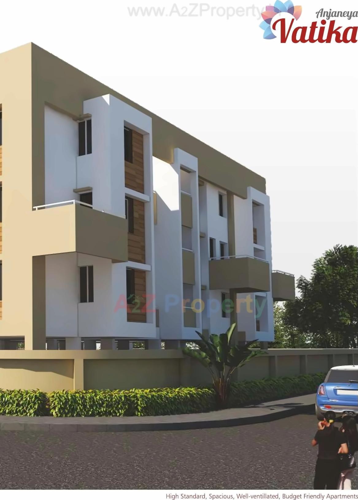 3D Elevation of real estate project Anjaneya Vatika located at Hingna, Nagpur, Maharashtra