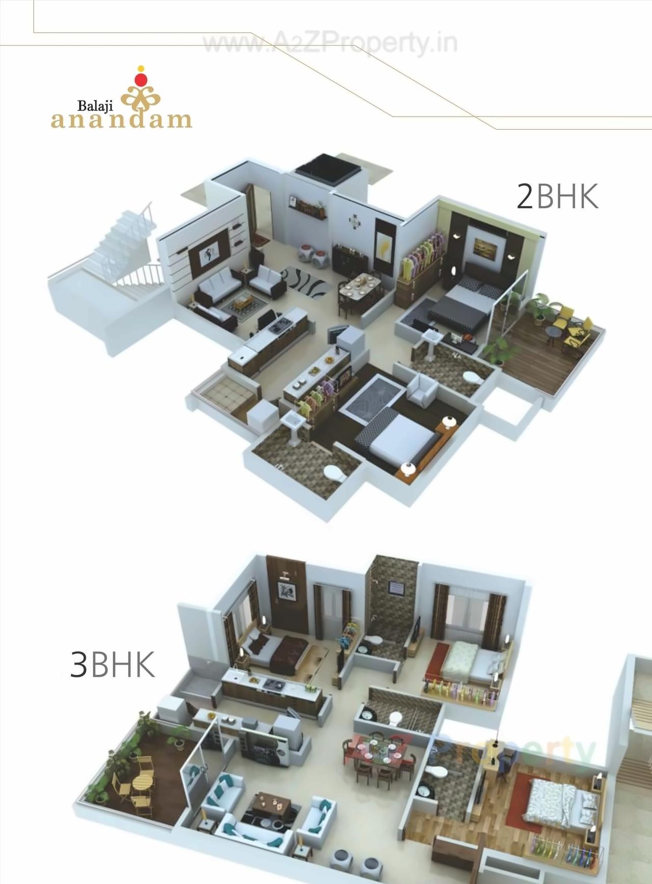 Layout of real estate project Balaji Anandam located at Nagpur-m-corp, Nagpur, Maharashtra