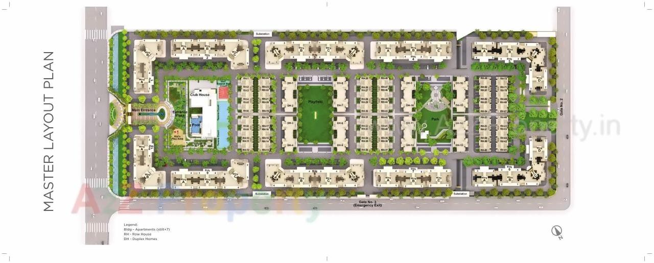 Image 24292 5 of real estate project Bloomdale Duplex Home located at Khapari, Nagpur, Maharashtra