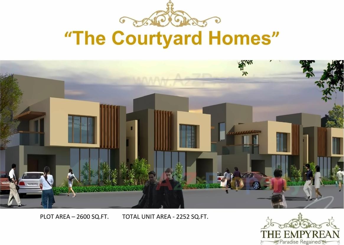 3D Elevation of real estate project Daffodil Highs, Unity Studio Apartments Eternity Villa located at Kothewada, Nagpur, Maharashtra