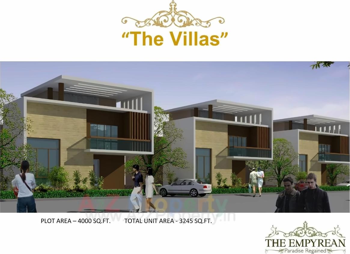 3D Elevation of real estate project Daffodil Highs, Unity Studio Apartments Eternity Villa located at Kothewada, Nagpur, Maharashtra