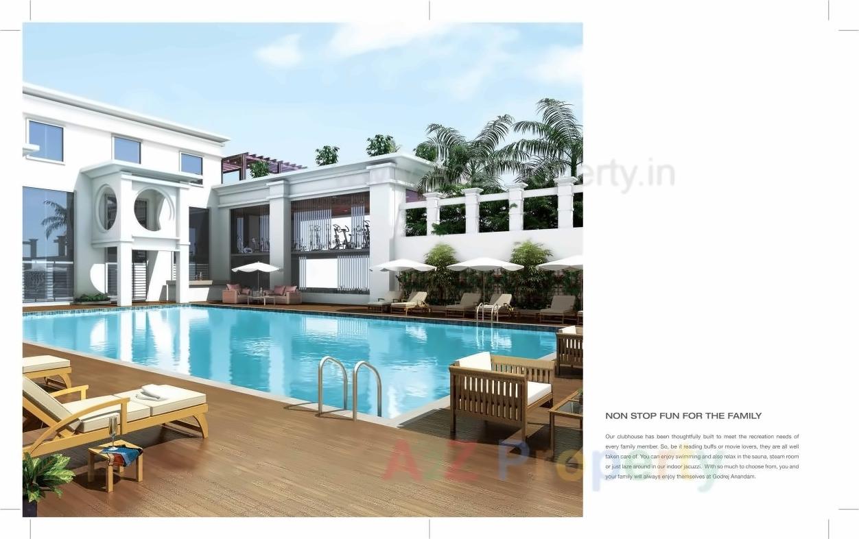 3D Elevation of real estate project Godrej Anandam located at Nagpur-m-corp, Nagpur, Maharashtra