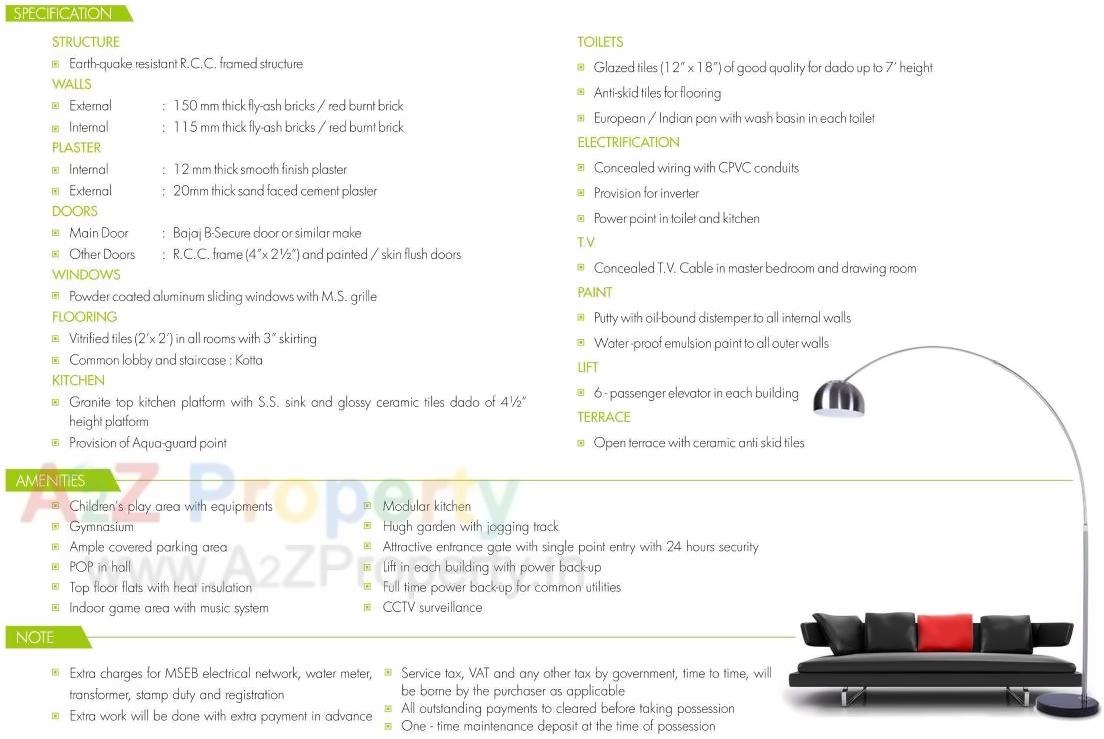  of real estate project Greenfield located at Wanadongri, Nagpur, Maharashtra