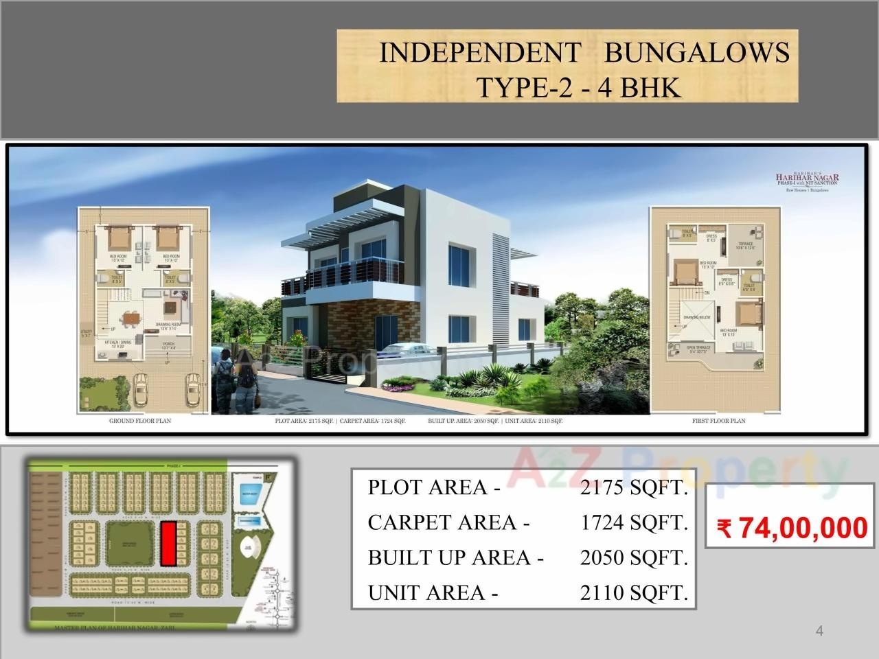  of real estate project Harihar Nagar Zari located at Zari, Nagpur, Maharashtra