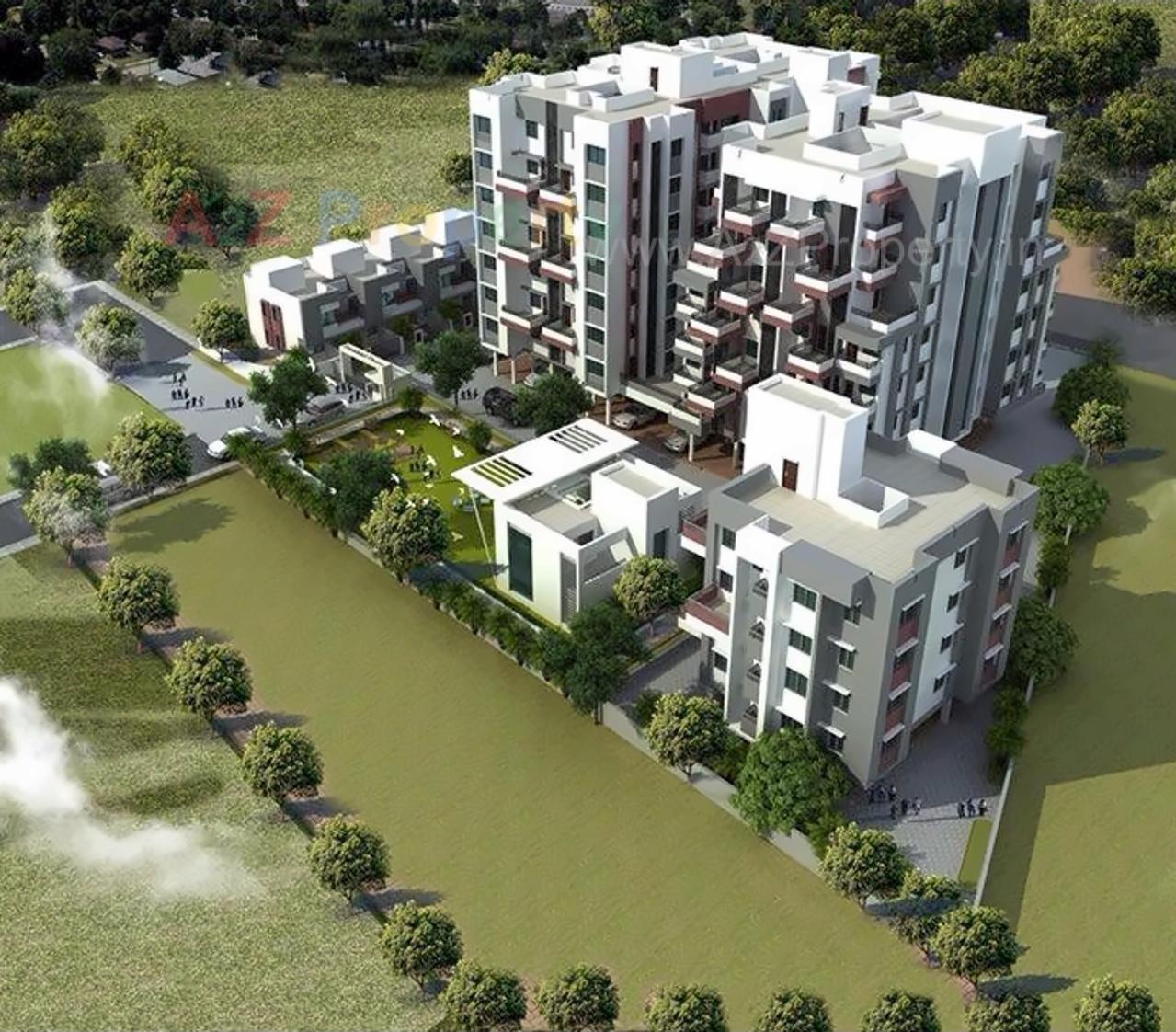 3D Elevation of real estate project Kanyakapuram located at Nagpur-m-corp, Nagpur, Maharashtra