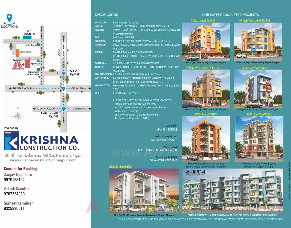  of real estate project Krishna Vrindavan located at Nagpur-m-corp, Nagpur, Maharashtra