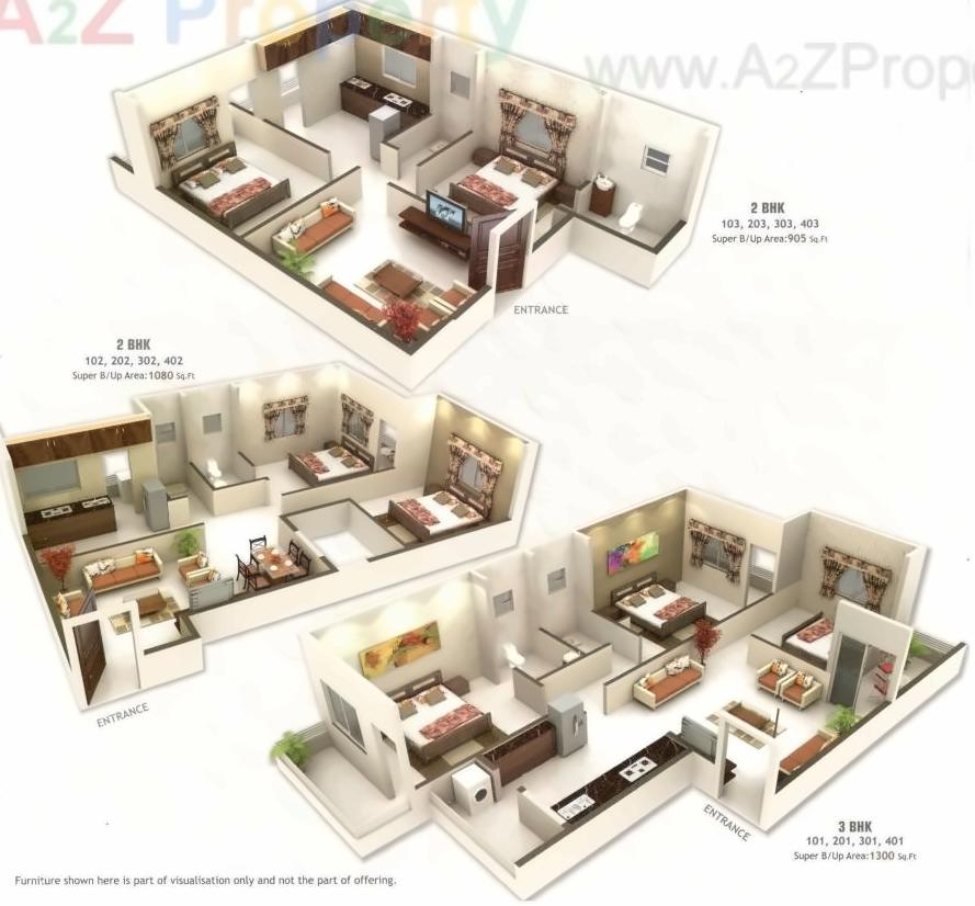 Layout of real estate project Laxmi Narayan Residency located at Nagpur-m-corp, Nagpur, Maharashtra