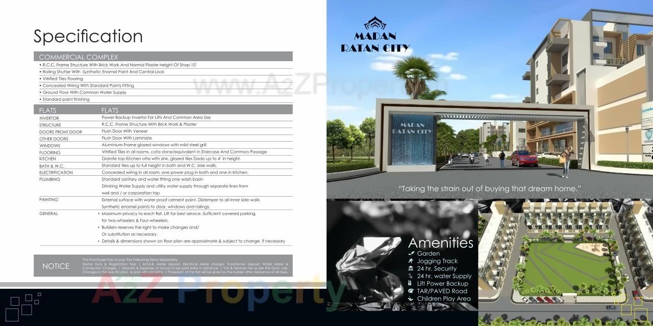  of real estate project Madan Ratan City located at Nagpur-m-corp, Nagpur, Maharashtra
