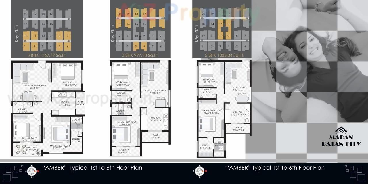 Layout of real estate project Madan Ratan City located at Nagpur-m-corp, Nagpur, Maharashtra
