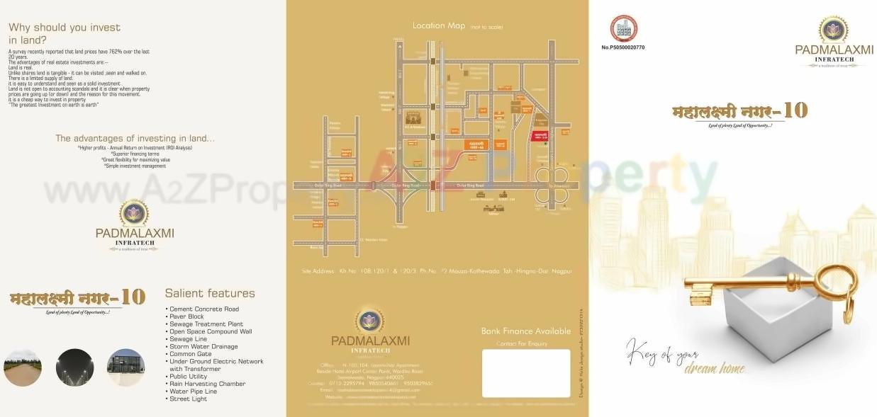  of real estate project Mahalaxmi Nagar 10 located at Kothewada, Nagpur, Maharashtra