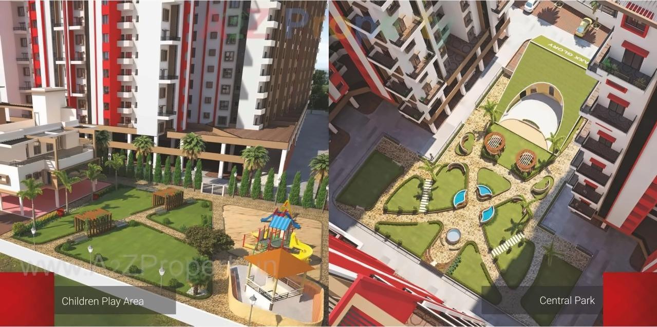 3D Elevation of real estate project Maxx Glory located at Beltarodi, Nagpur, Maharashtra