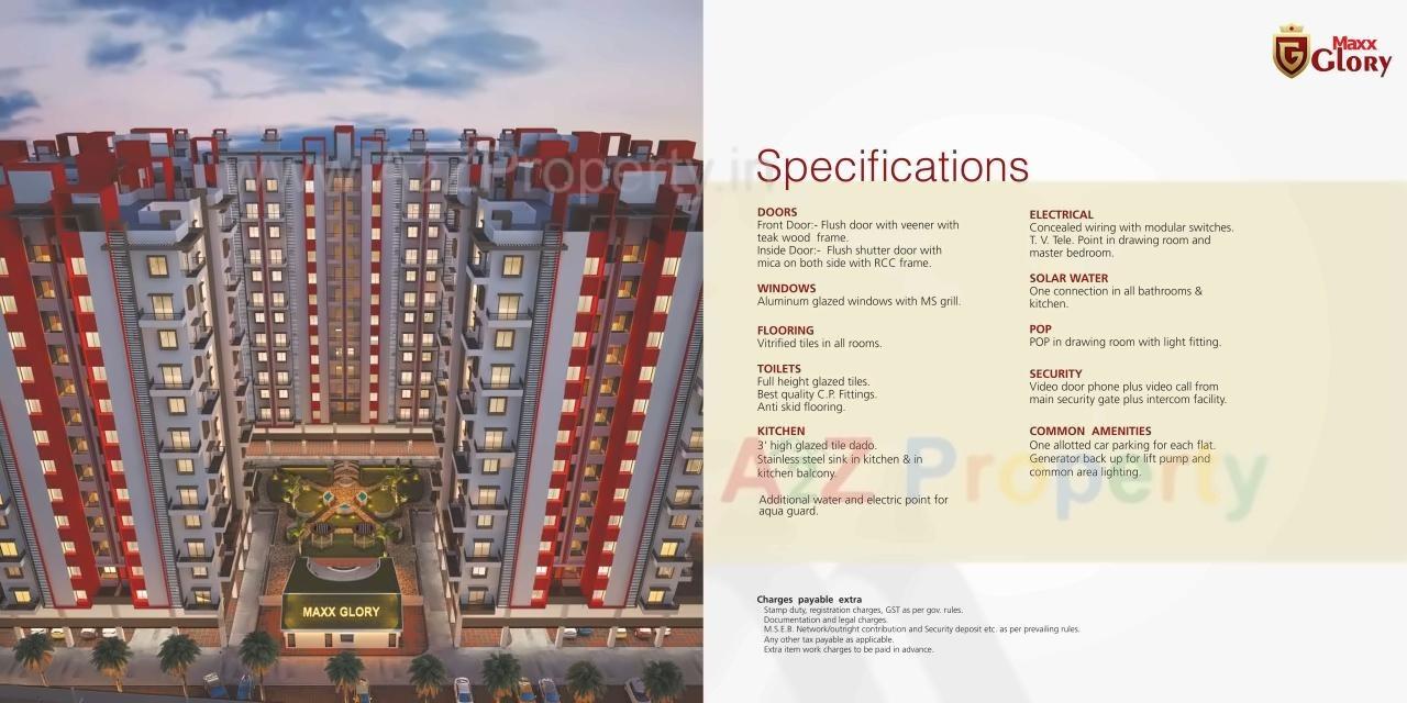  of real estate project Maxx Glory located at Beltarodi, Nagpur, Maharashtra