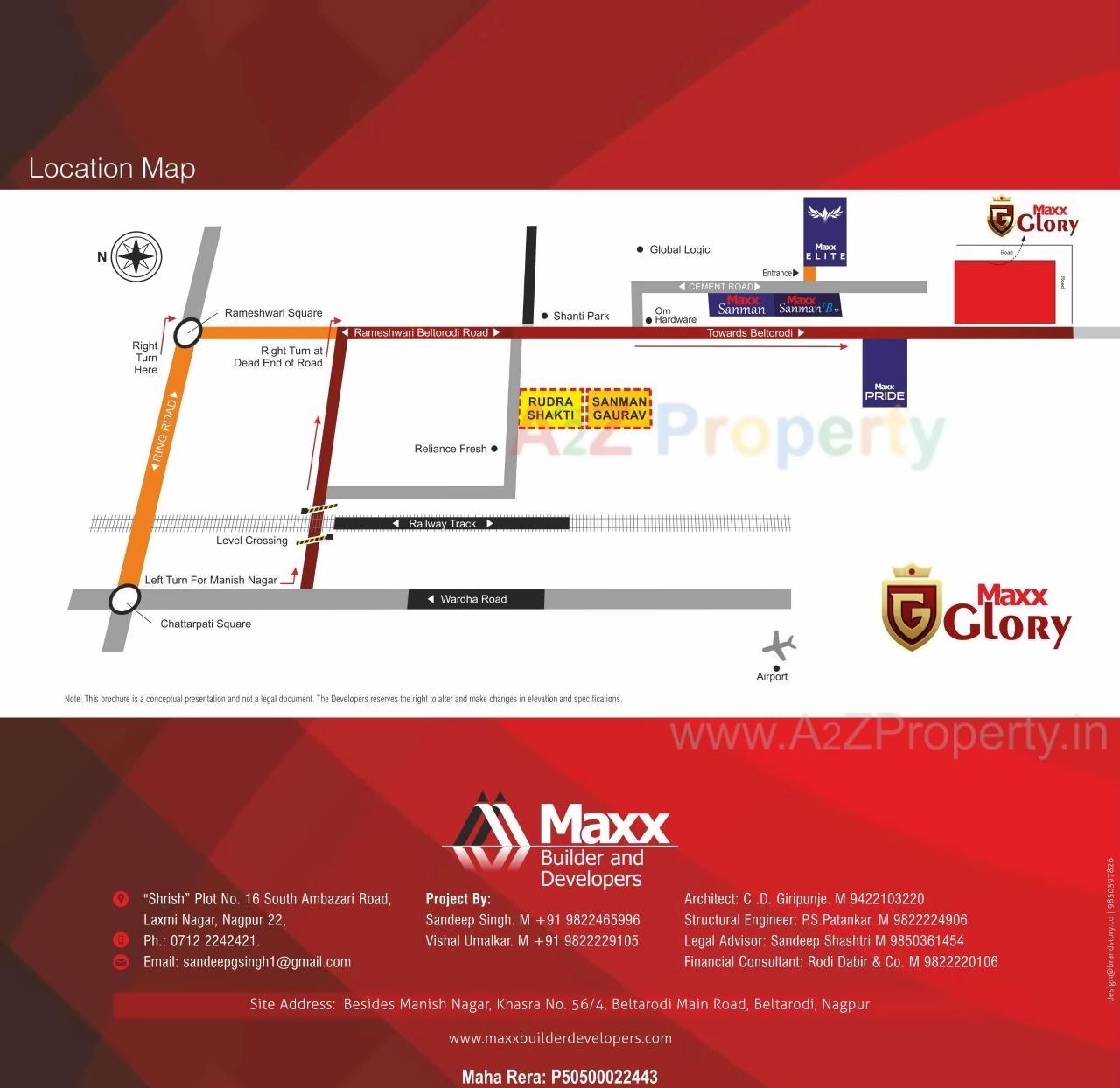  of real estate project Maxx Glory located at Beltarodi, Nagpur, Maharashtra