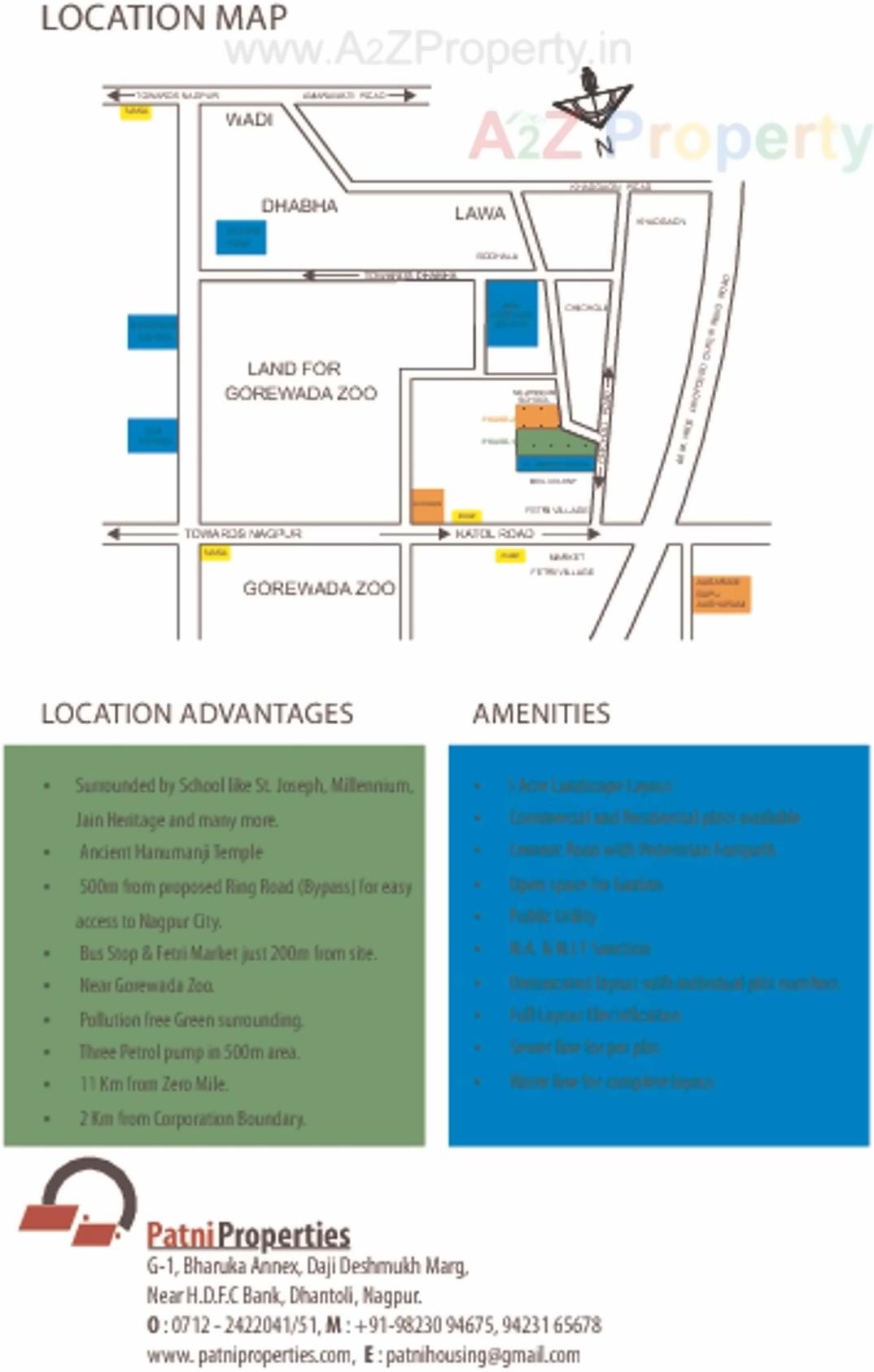  of real estate project Millennium Residency located at Fetari, Nagpur, Maharashtra
