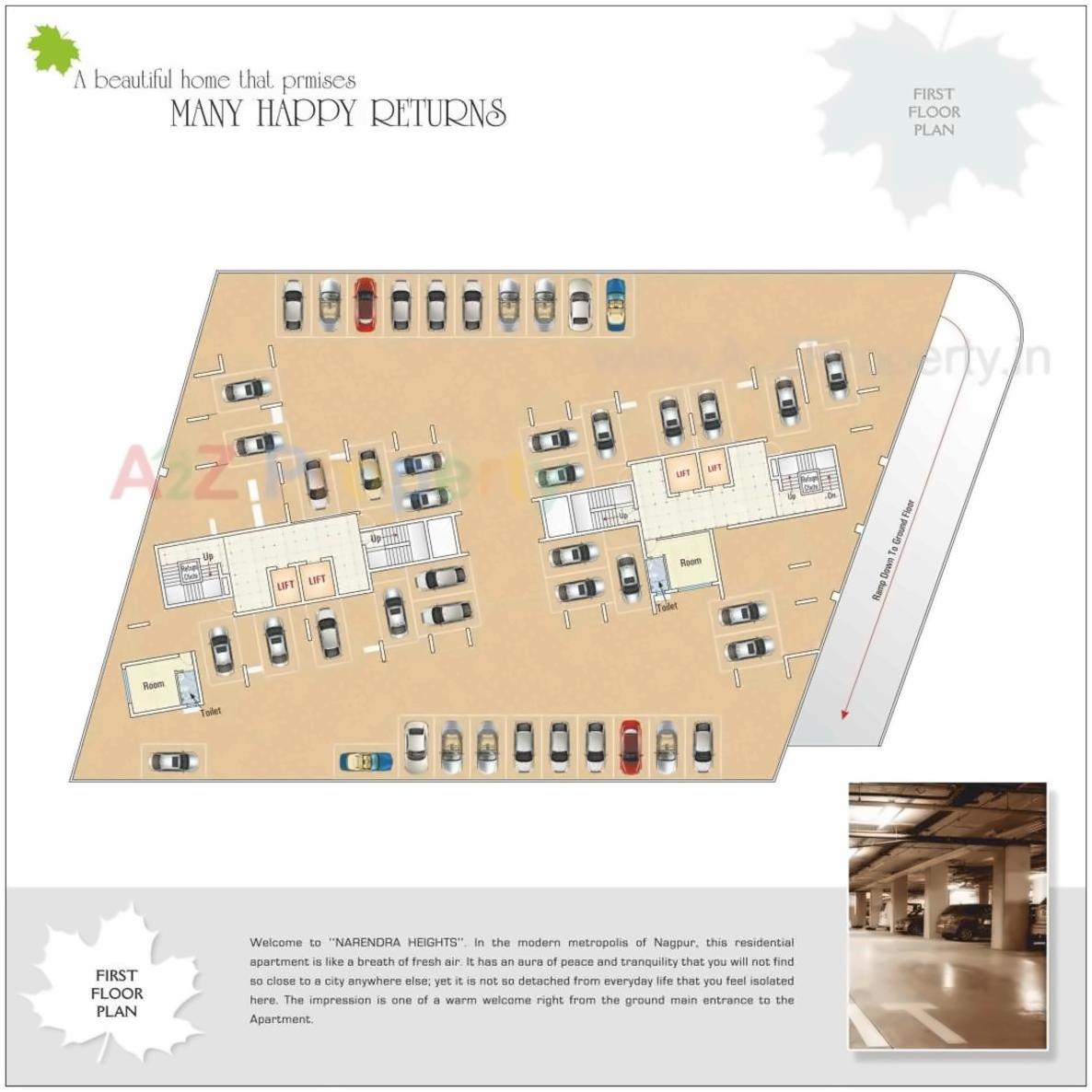  of real estate project Narendra Heights located at Nagpur-urban, Nagpur, Maharashtra