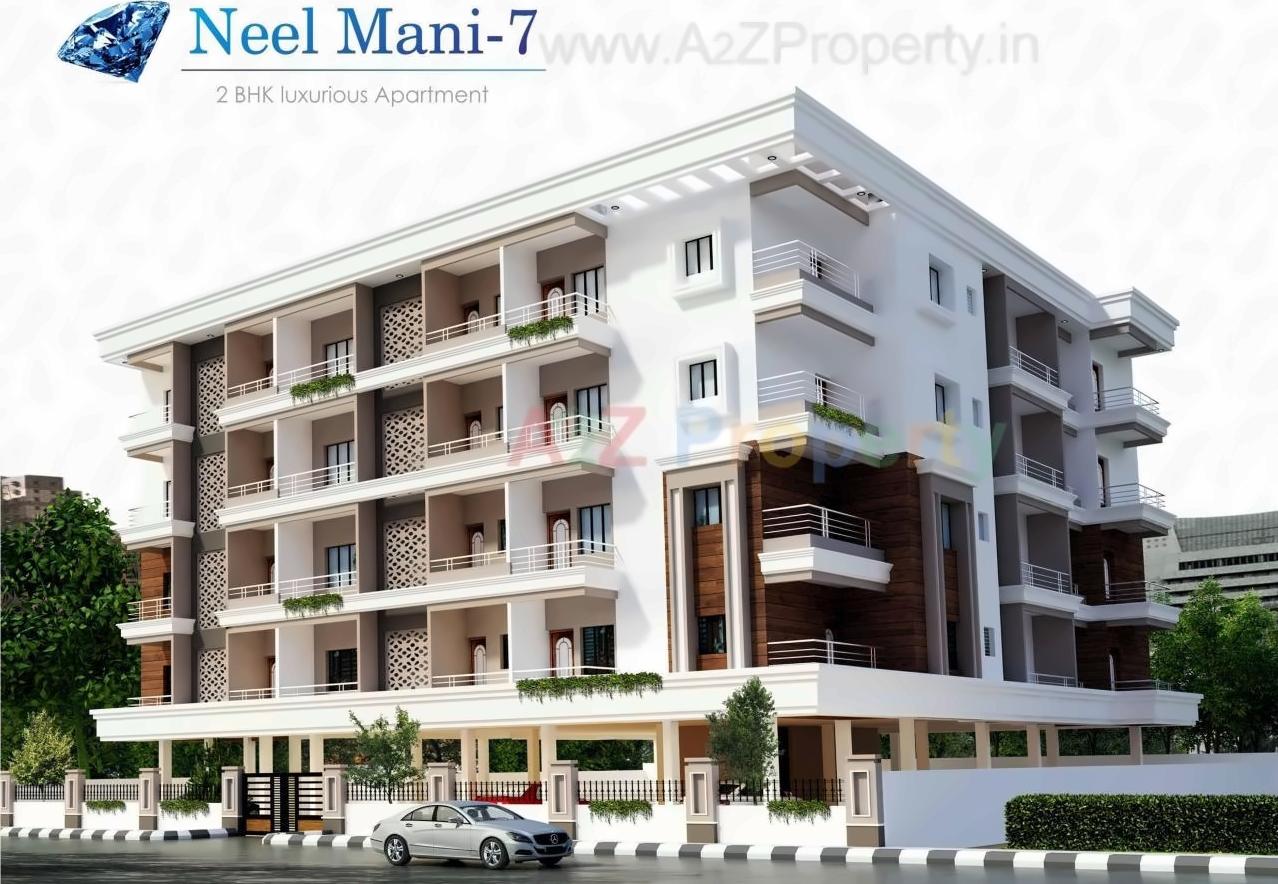 3D Elevation of real estate project Neel Mani located at Nagpur-m-corp, Nagpur, Maharashtra