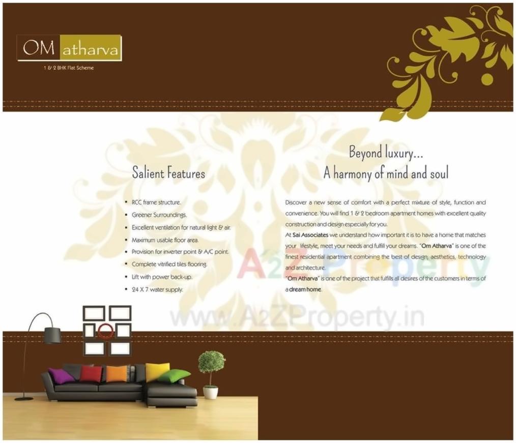  of real estate project Om Atharva Aparatment located at Godhani-railway, Nagpur, Maharashtra