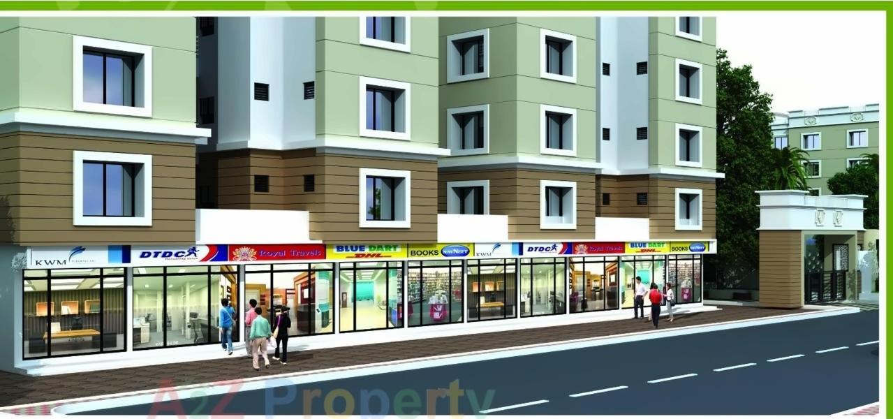 3D Elevation of real estate project Paradise Hills New located at Wagdara-536084, Nagpur, Maharashtra