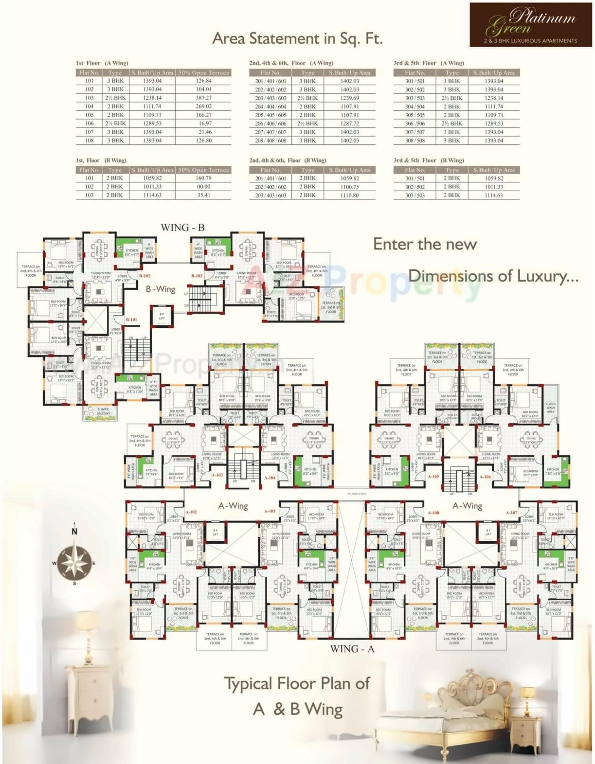Layout of real estate project Platinum Green located at Nagpur-m-corp, Nagpur, Maharashtra