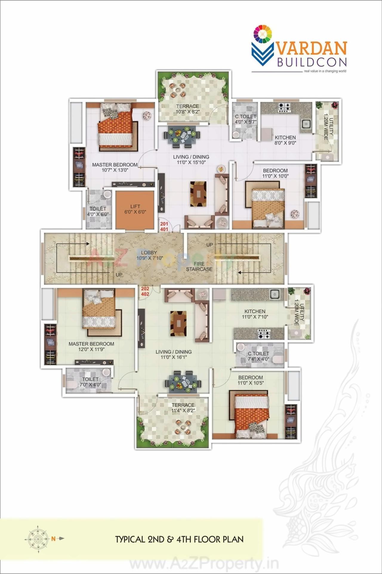 Layout of real estate project Prerna Elite located at Nagpur-m-corp, Nagpur, Maharashtra